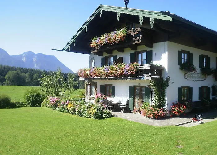 アパート Gaestehaus Restner - Chiemgau Karte インツェル